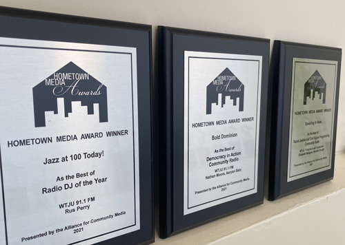 hometown media awards plaques