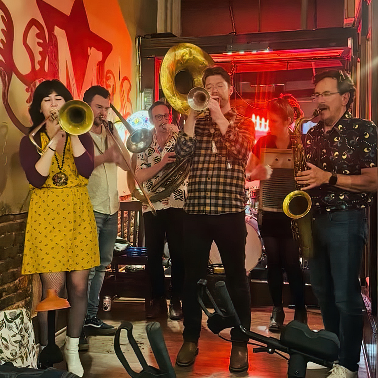 Joy Blaster Brass Band at Offbeat Roadhouse