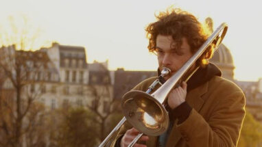 Trombonist Ryan Snow